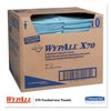 Wypall Towels & Wipes, Blue, 1/4 Fold Poly Wrapped, HYDROKNIT*, 300 Wipes, Unscented, 300 PK 5927